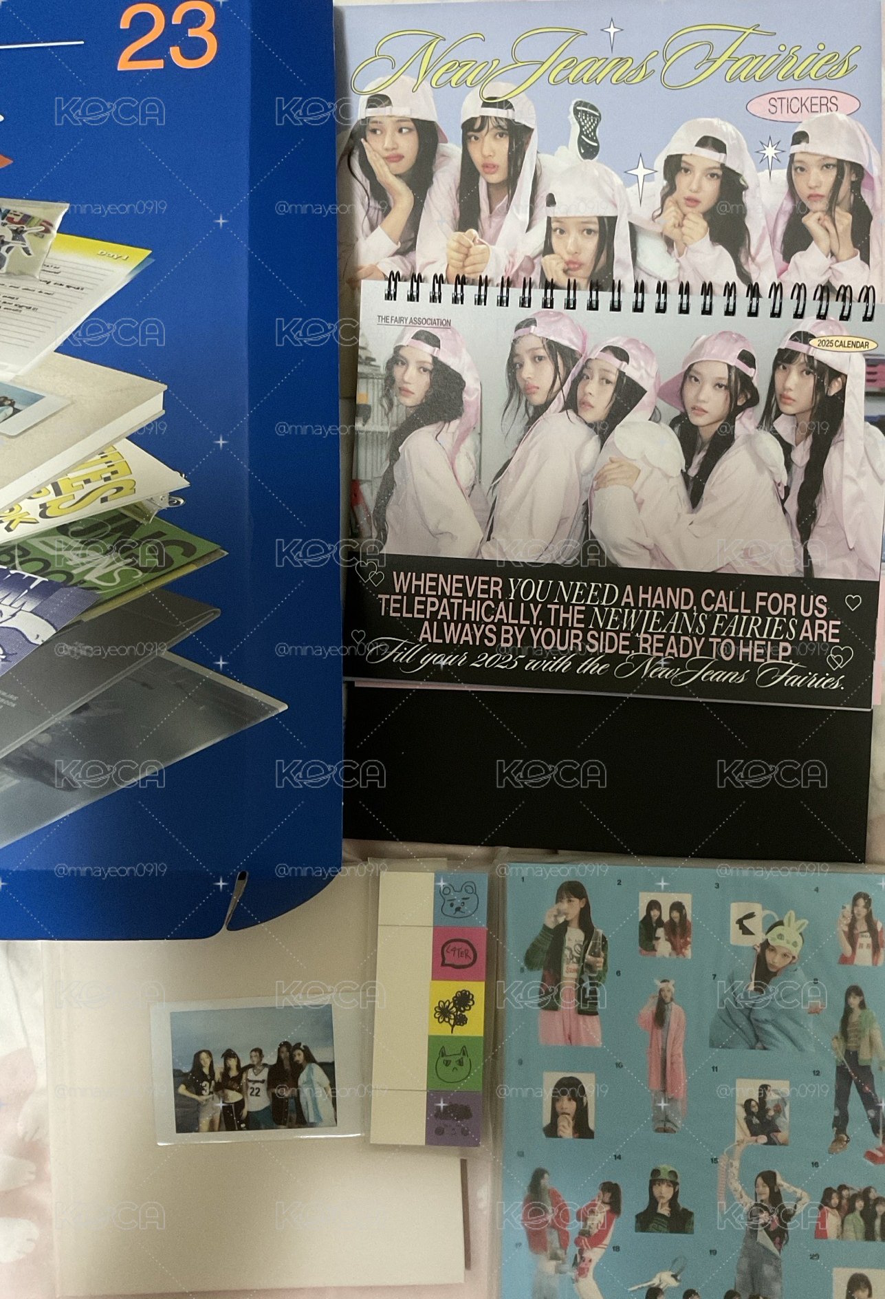 售NewJeans年曆
