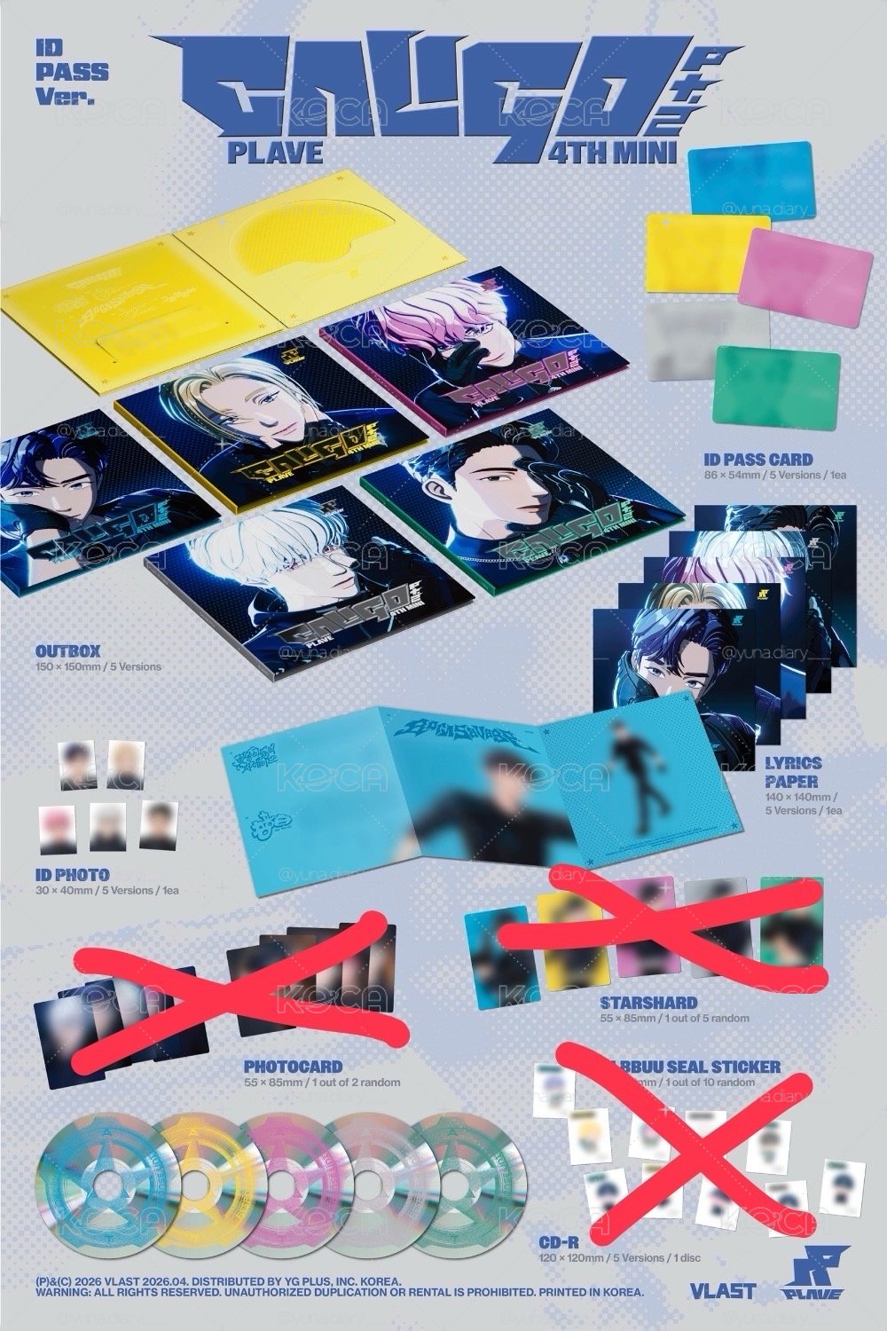 空專 PLAVE Caligo Pt.2 PHOTOBOOK Ver. ID PASS Ver.