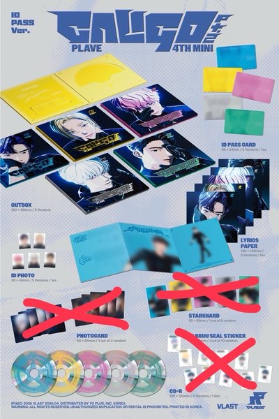空專 PLAVE Caligo Pt.2 PHOTOBOOK Ver. ID PASS Ver.