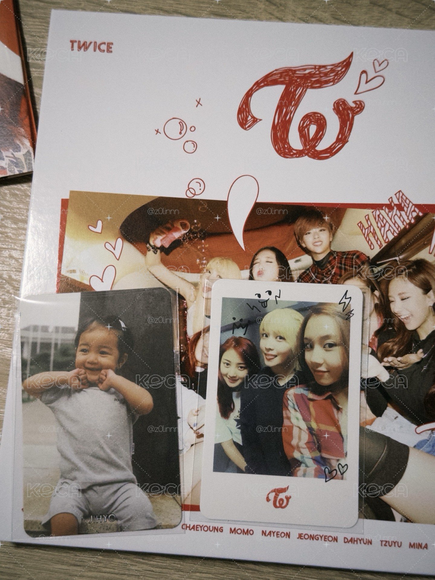 TWICE 出道專(志效🦄+效桃彩) 可換娜瑜