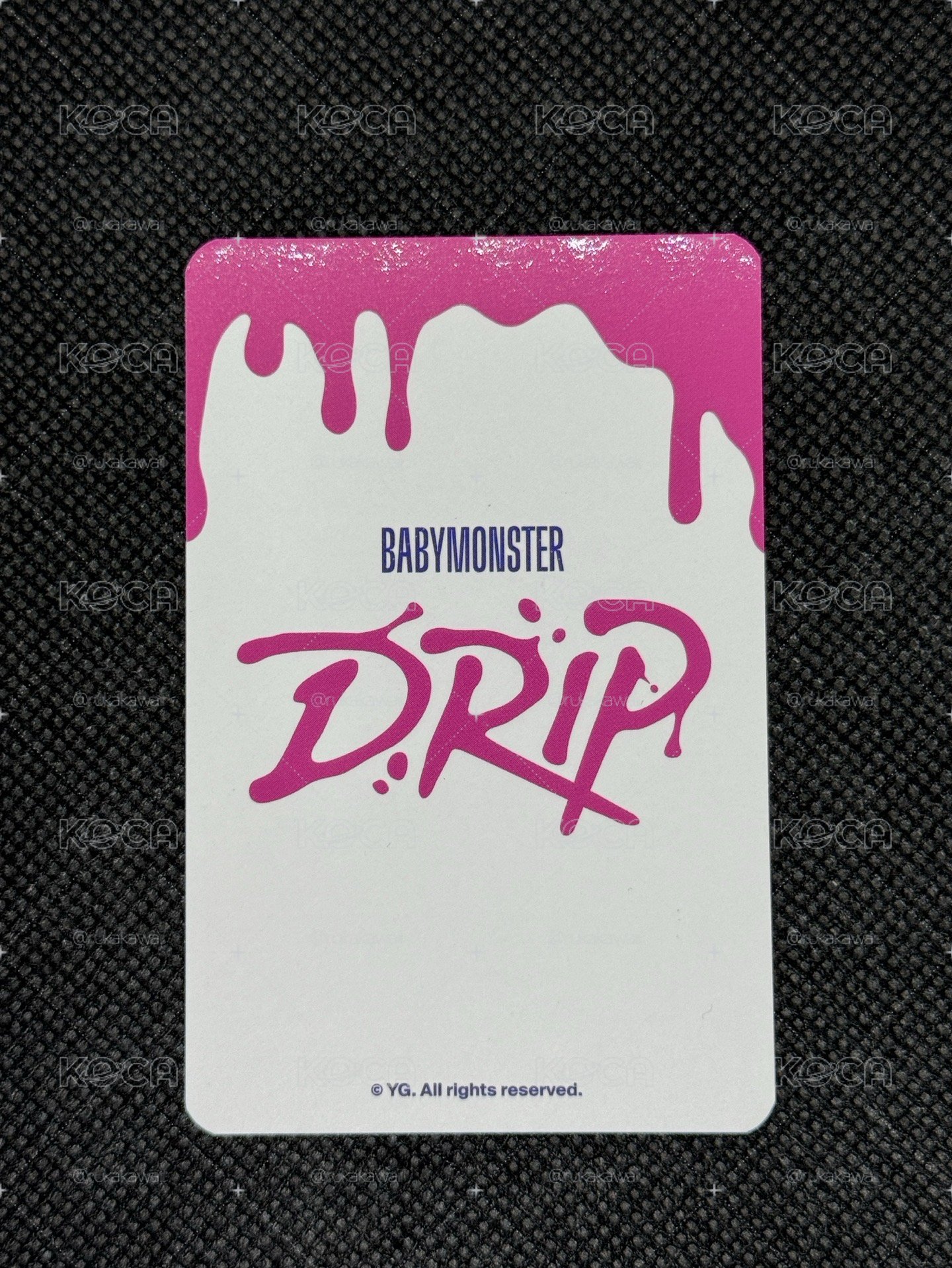 寶怪 塔🦌 DRIP 首爾快閃隨機卡 