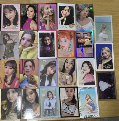 Twice專卡大盤（總計1+2圖56張）