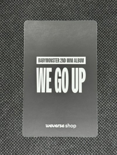 寶怪 茶仁 WE GO UP wvs簽售卡 