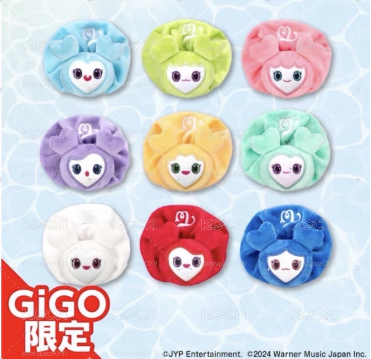 GIGO髮飾 髮圈娃 Mina