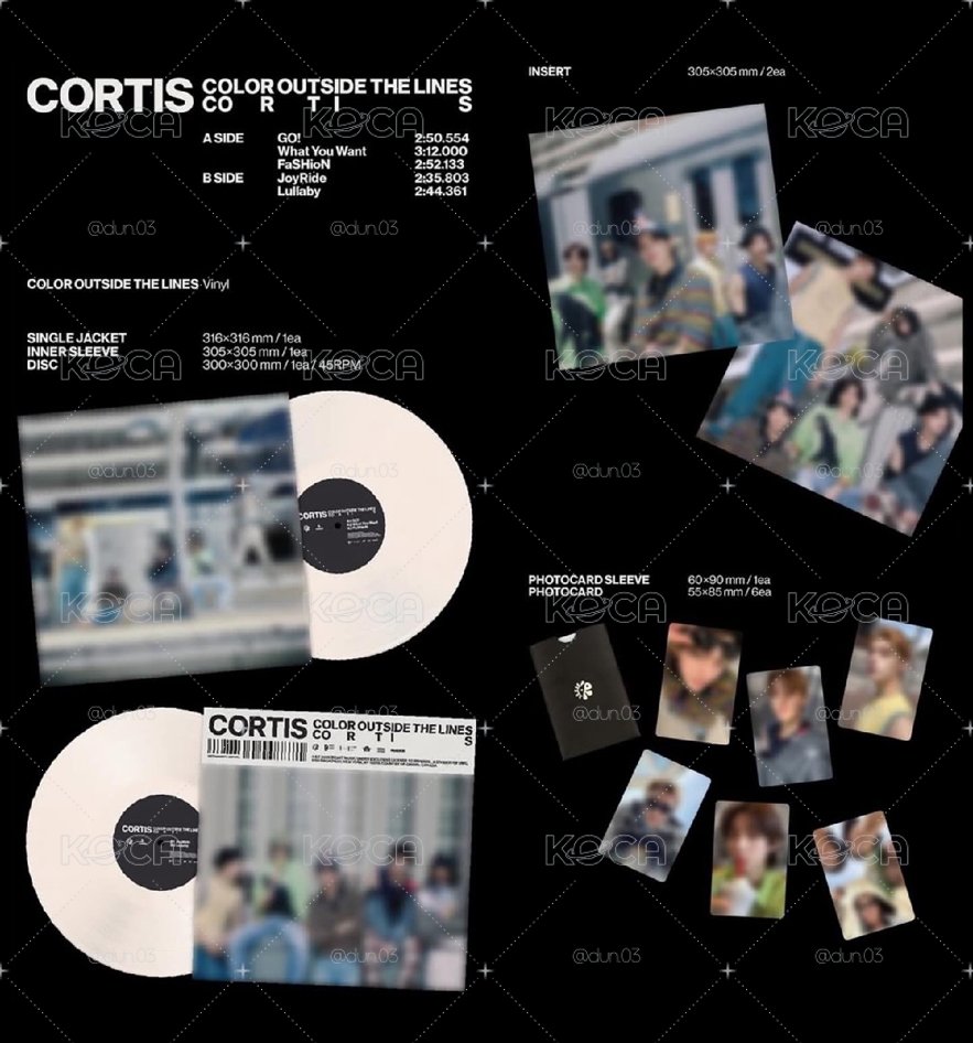 CORTIS 速出現貨全新未拆黑膠