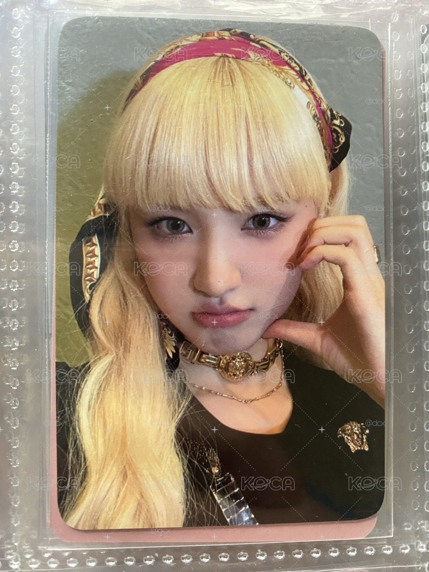 IVE 金志垣 Liz ELEVEN k4 臉頰比心栗