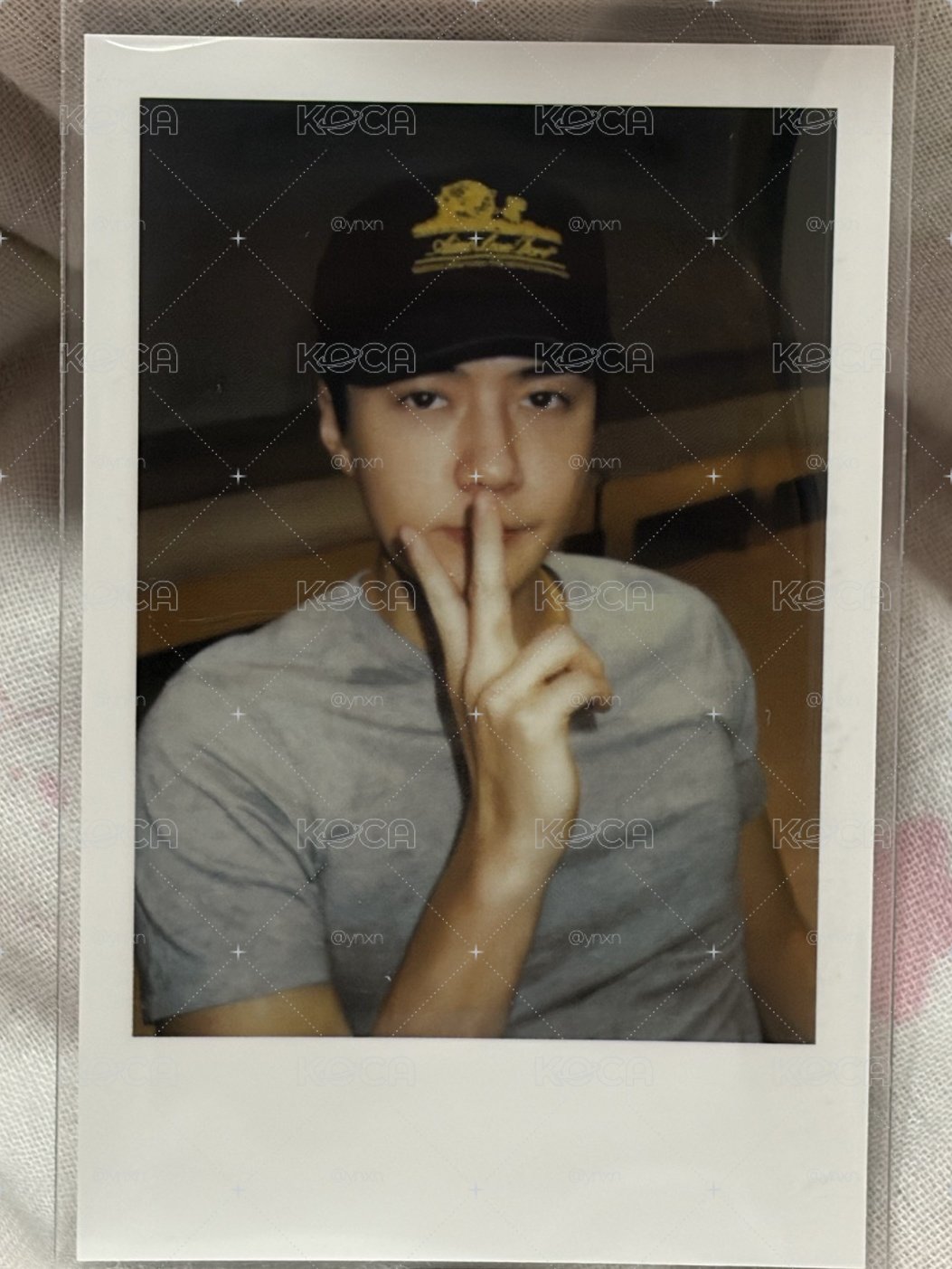 EXO muv簽售卡+拍立得