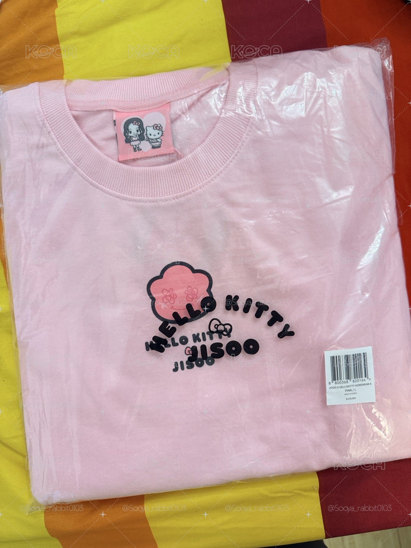 JISOO Kitty聯名居家服