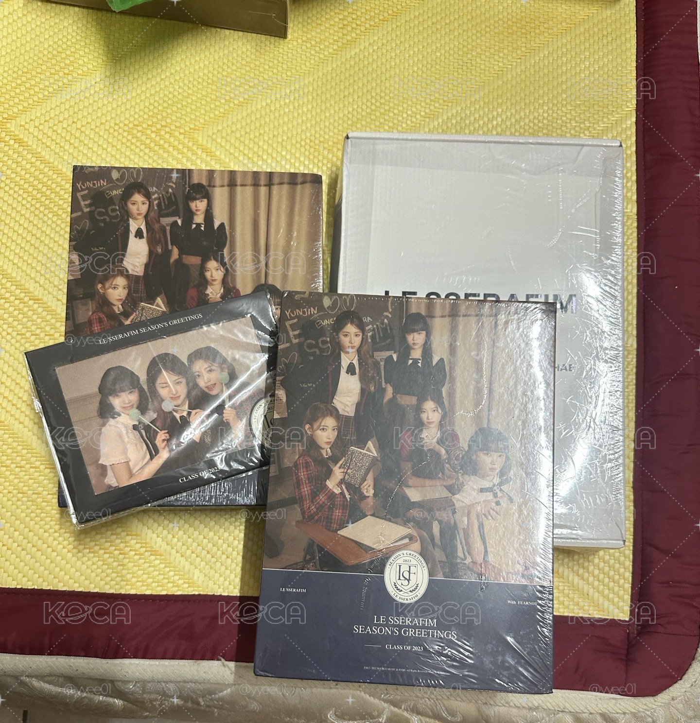 lesserafim 2023 2024年曆