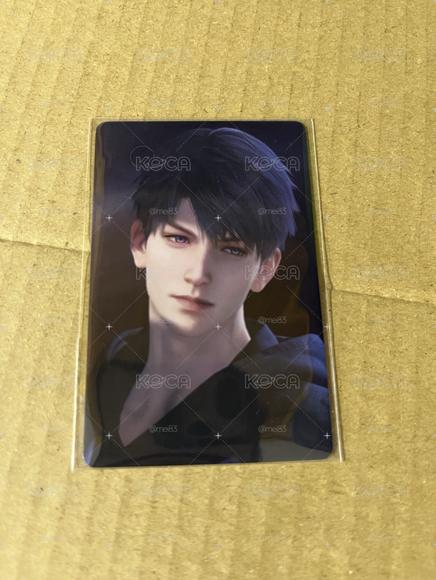 夏以晝 CD禮盒 手寫留言卡