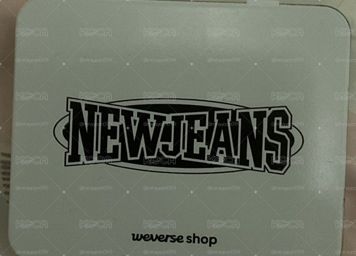 NewJeans how sweet收納盒鐵盒