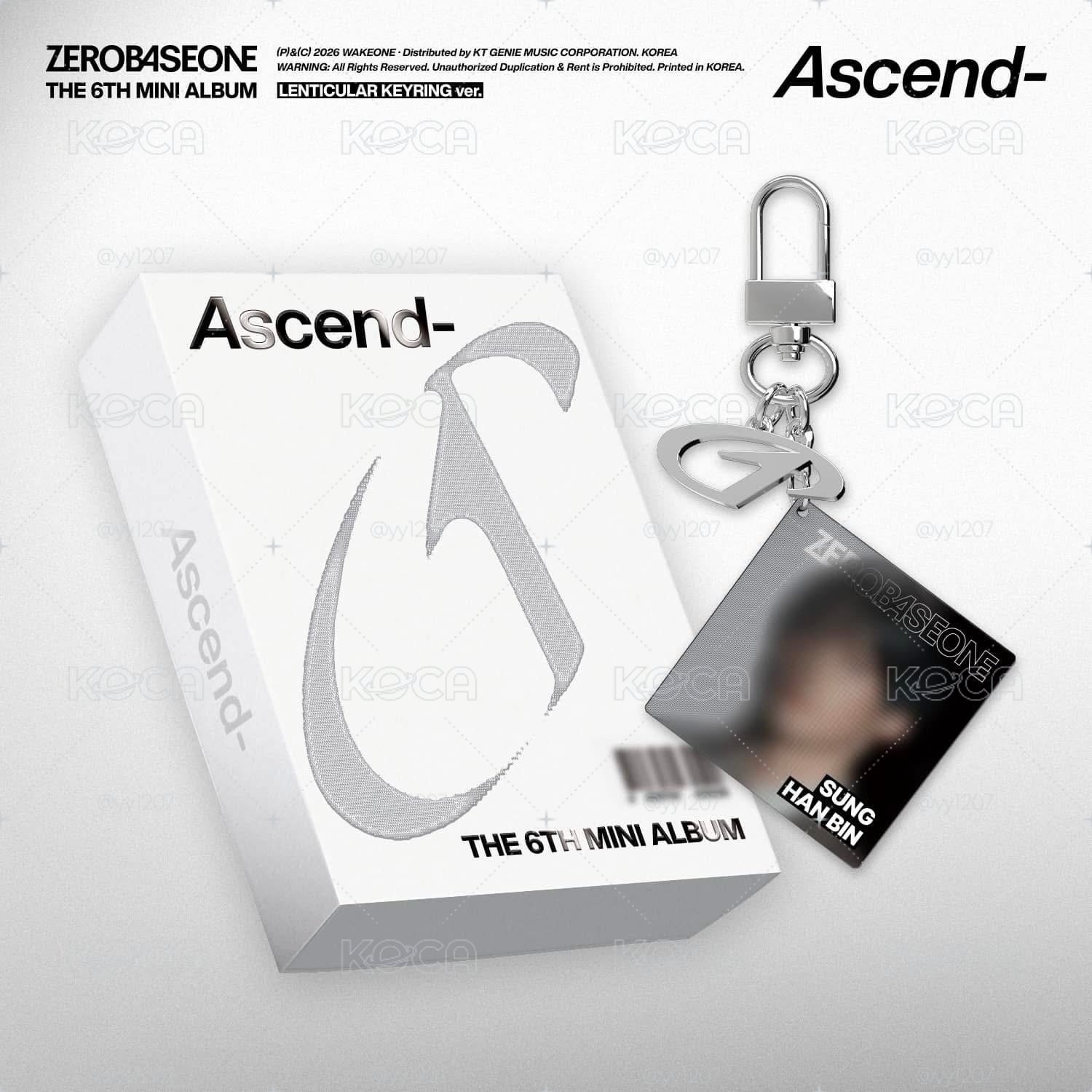 ZB1 迷六 LENTICULAR KEYRING ver. 鑰匙圈專 電子專｜預購
