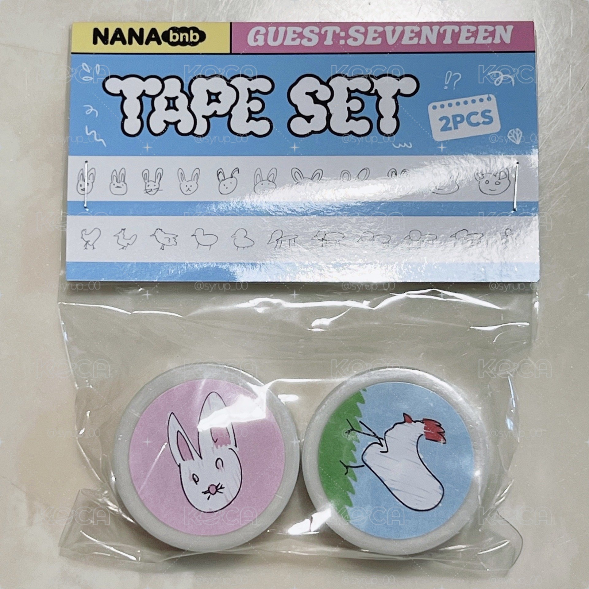 ［全新未拆］NANA BNB 手繪紙膠帶