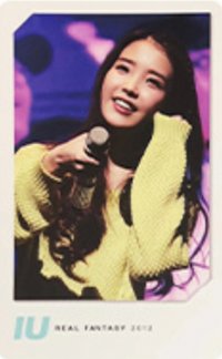 12'演唱會演唱會DVD / CD 卡| IU - 2012 Real Fantasy - 演唱會DVD / CD 卡