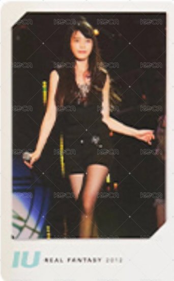 12'演唱會演唱會DVD / CD 卡| IU - 2012 Real Fantasy - 演唱會DVD / CD 卡