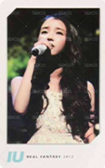 12'演唱會演唱會DVD / CD 卡| IU - 2012 Real Fantasy - 演唱會DVD / CD 卡
