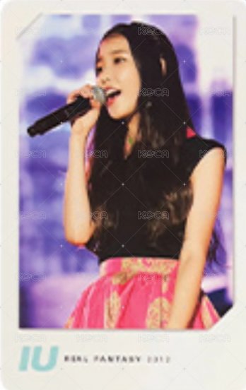 12'演唱會演唱會DVD / CD 卡| IU - 2012 Real Fantasy - 演唱會DVD / CD 卡