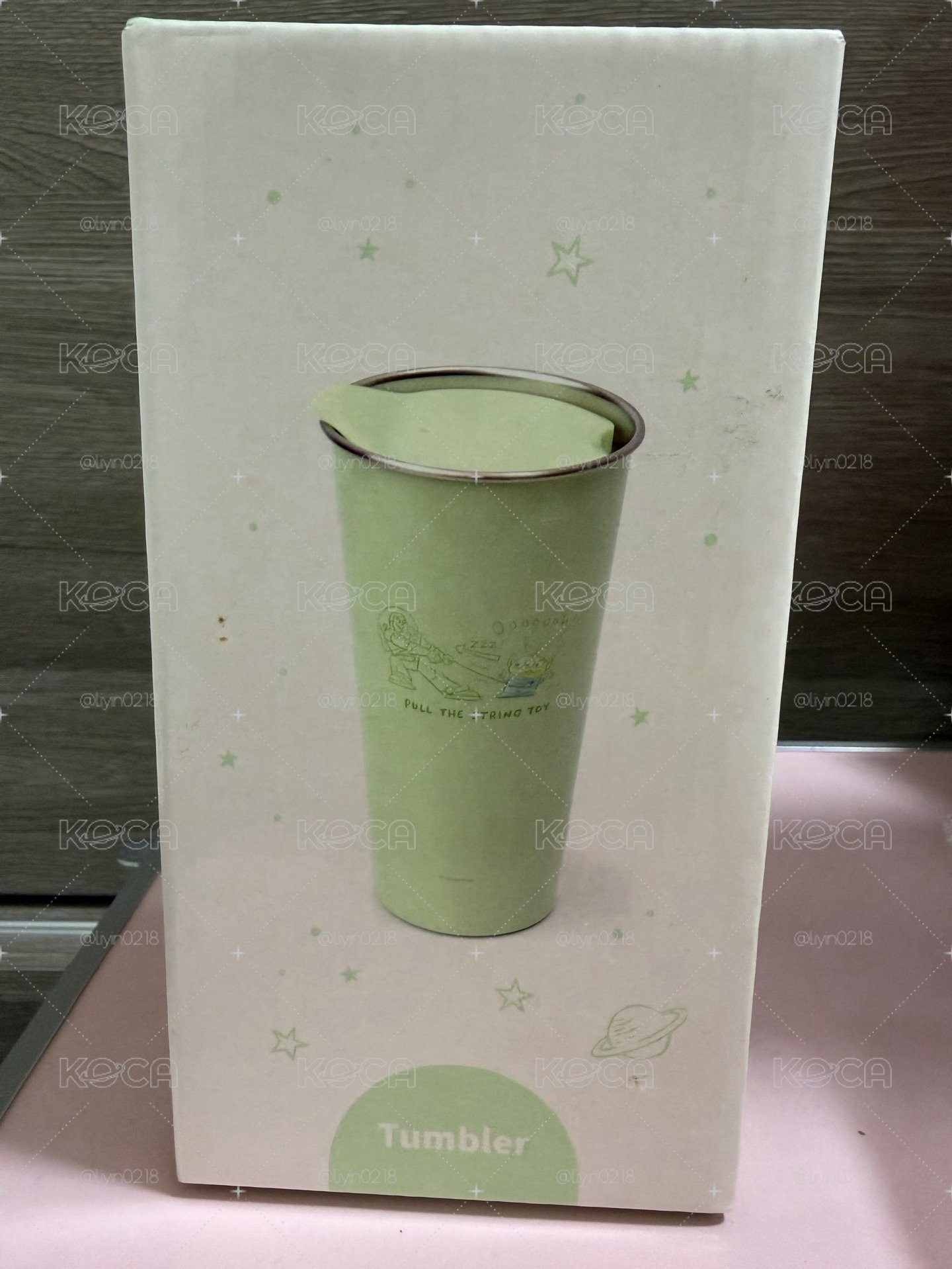 迪士尼不鏽鋼隨行杯 三眼怪
