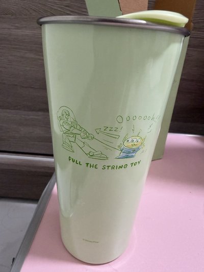 迪士尼不鏽鋼隨行杯 三眼怪