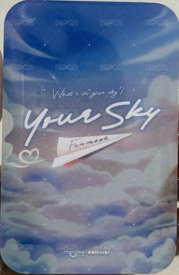 緣定天空 隨機卡  背面