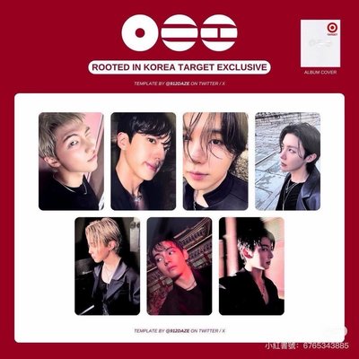 防彈少年團 BTS Target美版小卡