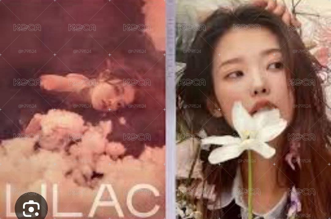 IU 李知恩 Lilac 專輯 海報 兩款