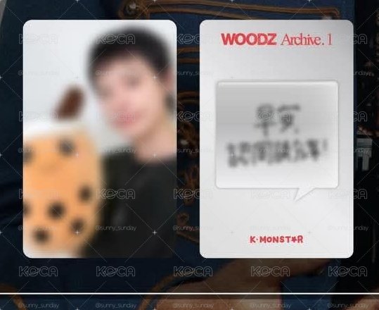非現貨 WOODZ 曹承衍 KM 簽售卡