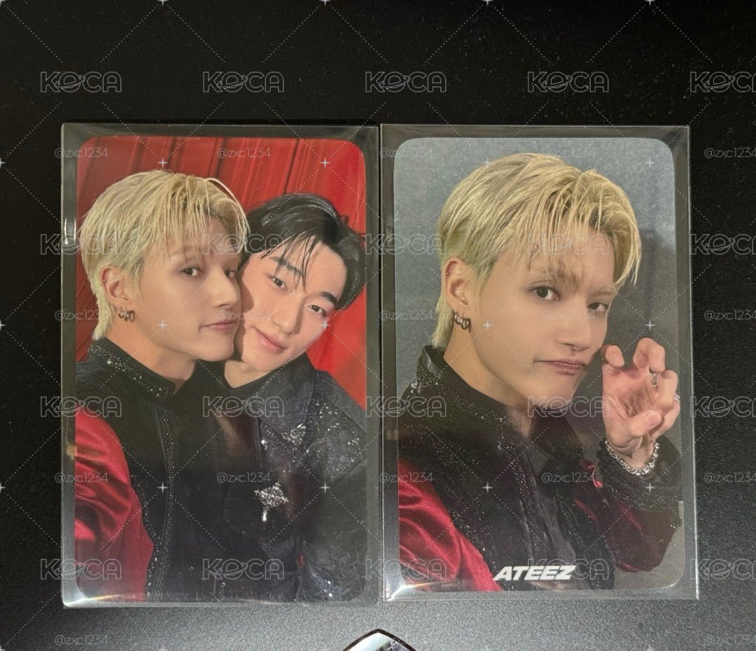 ateez IYF 友榮粽卡 雙人卡 