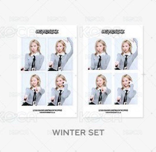 winter人生四格套組（一組兩入）