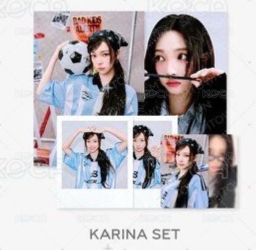 karina明信片套組(全新含卡）