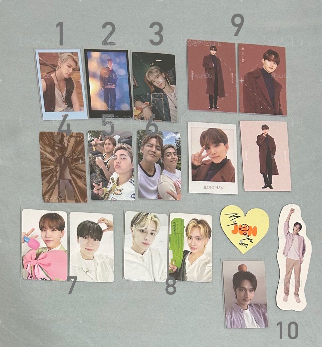 （含🩵🩷）SEVENTEEN 小卡專區
