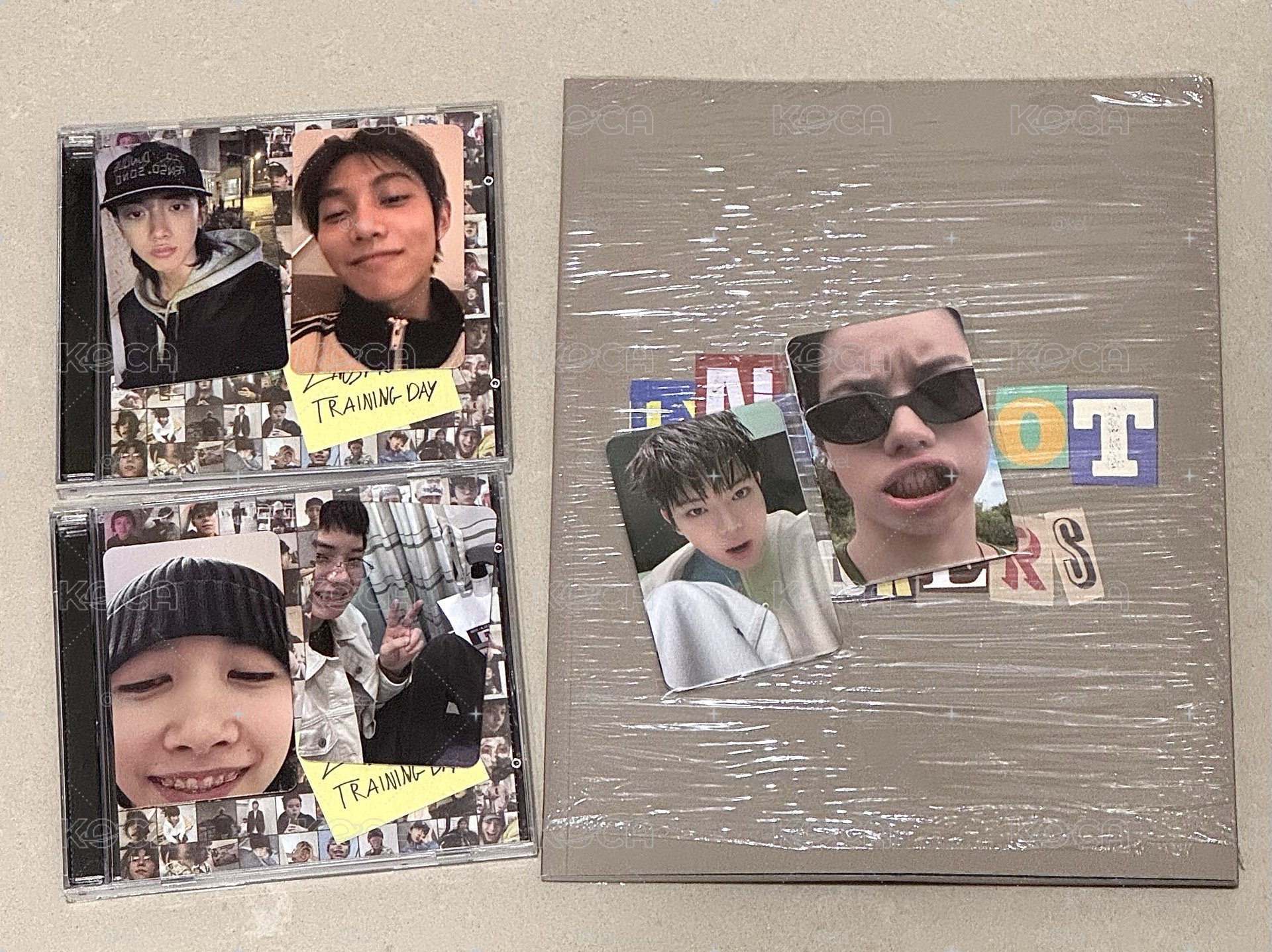 training day ep+寫真貼紙書