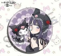 日本 PremiumShop 三麗鷗連動 徽章 黑江雫