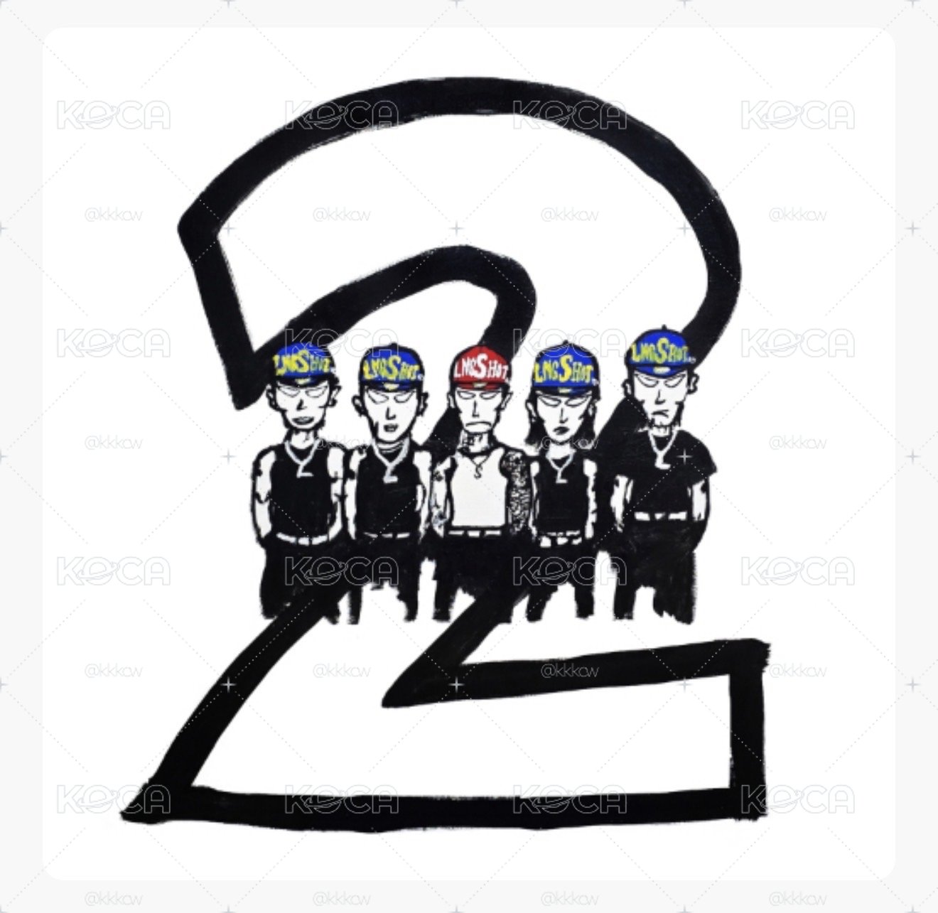 LNGSHOT Mixtape2 4SHOBOIZ vo.2 有購證