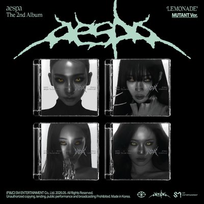 aespa LEMONADE 華納 特典卡 + MUTANT ver.未拆專
