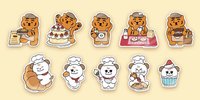 圭美快閃店 KYUMAE X MUZIK TIGER 貼紙