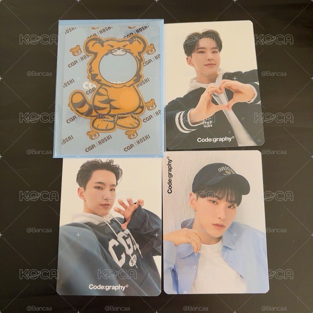seventeen Hoshi CGP代言卡