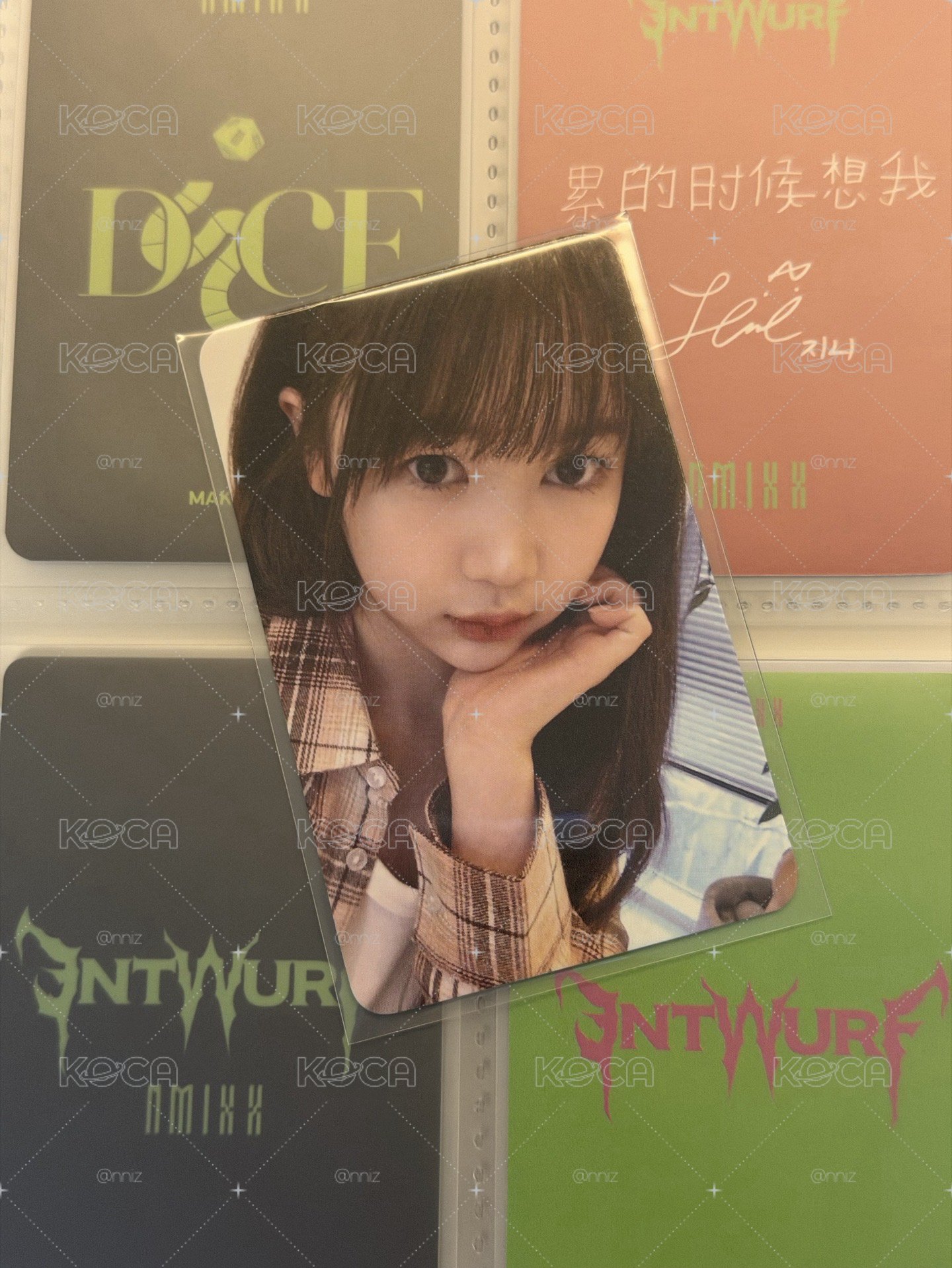 單一 ju 簽售卡 