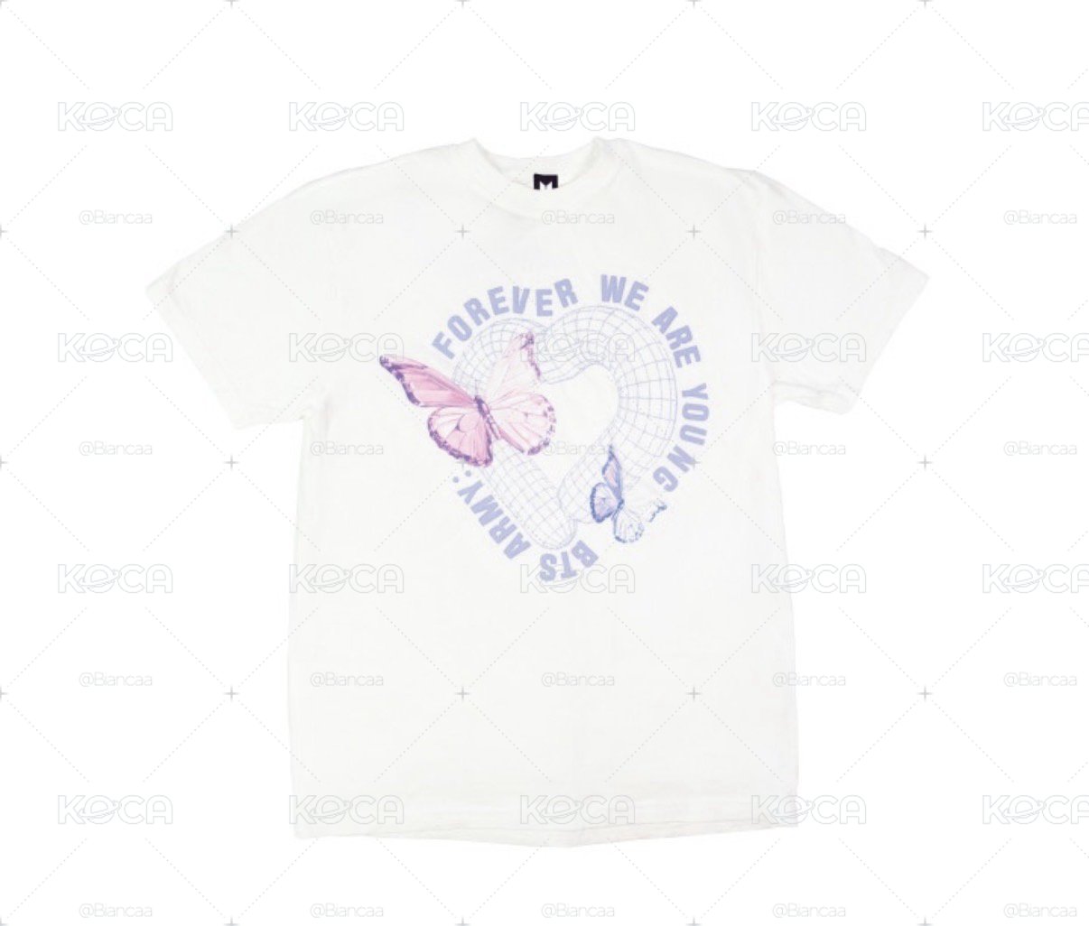BTS forever we are young 黑T 白T L號