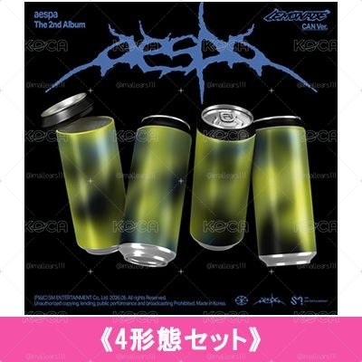 aespa LEMONADE HMV 特典卡 + CAN ver.未拆專