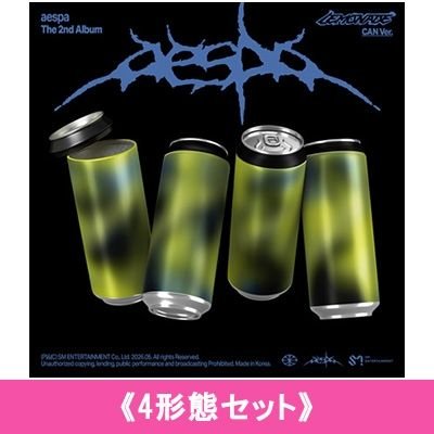 aespa LEMONADE HMV 特典卡 + CAN ver.未拆專