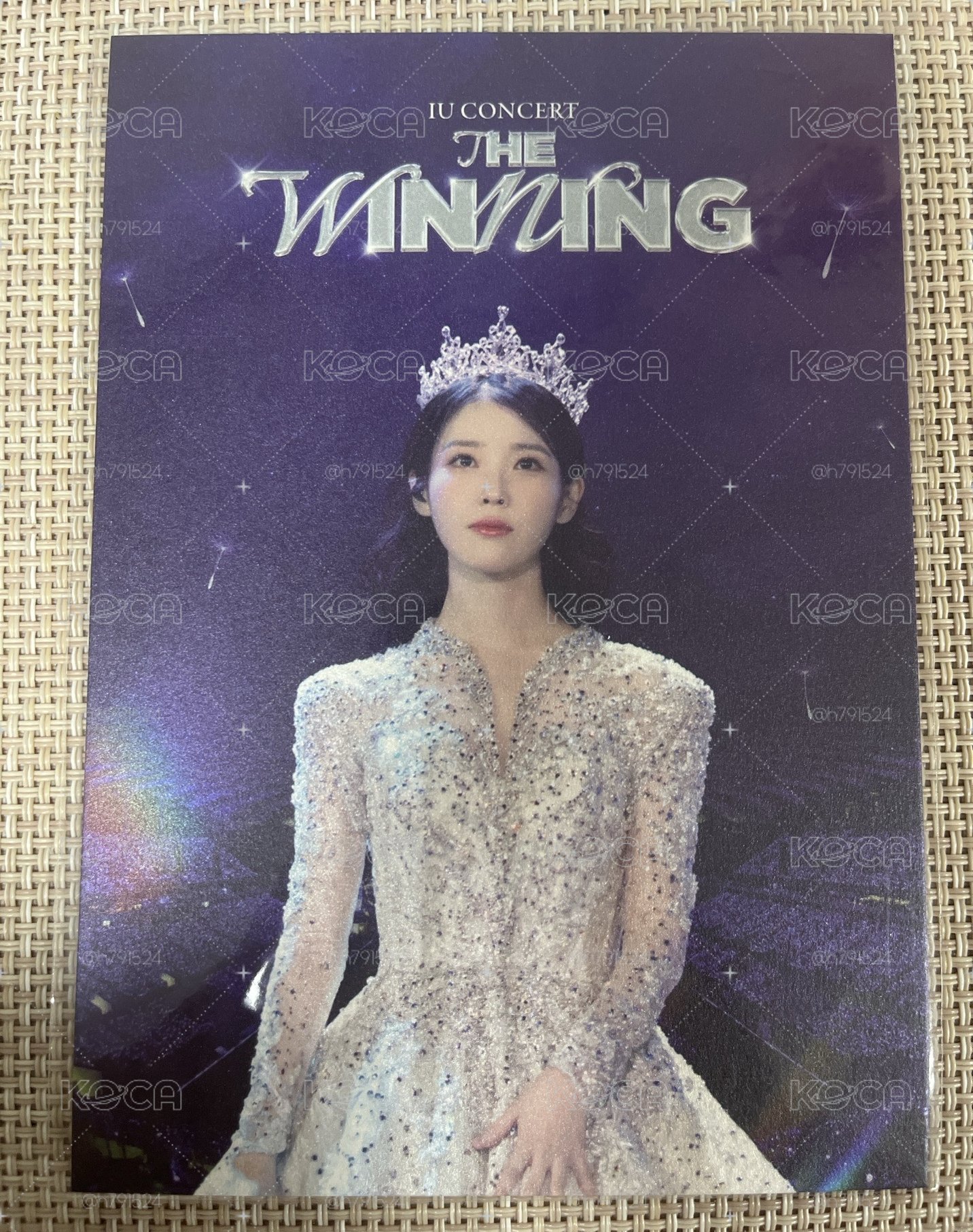 IU 李知恩 The winning 電影明信片