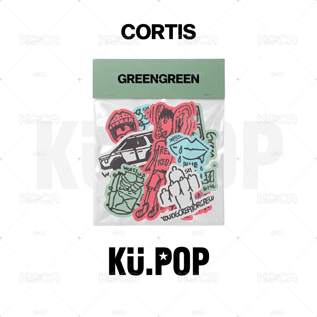 【🌟預購】CORTIS 迷你二輯 “GREENGREEN” 官方周邊