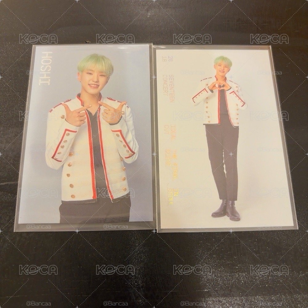 seventeen 2018 ideal cut final 卡包卡 Hoshi 榮