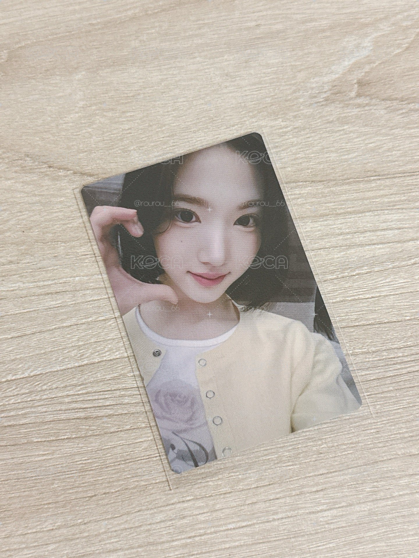 The Chase ma 3.0簽售卡Jiwoo