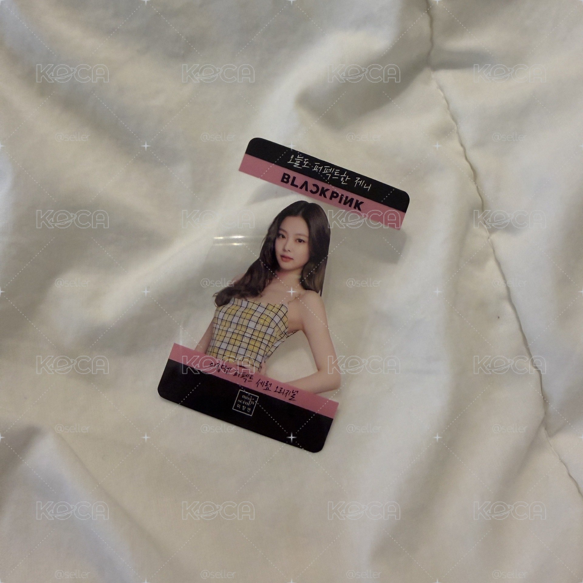 BLACKPINK Jennie 魅尚萱 代言 透卡