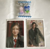 D賞瑜透明吊飾+效制服透卡2張