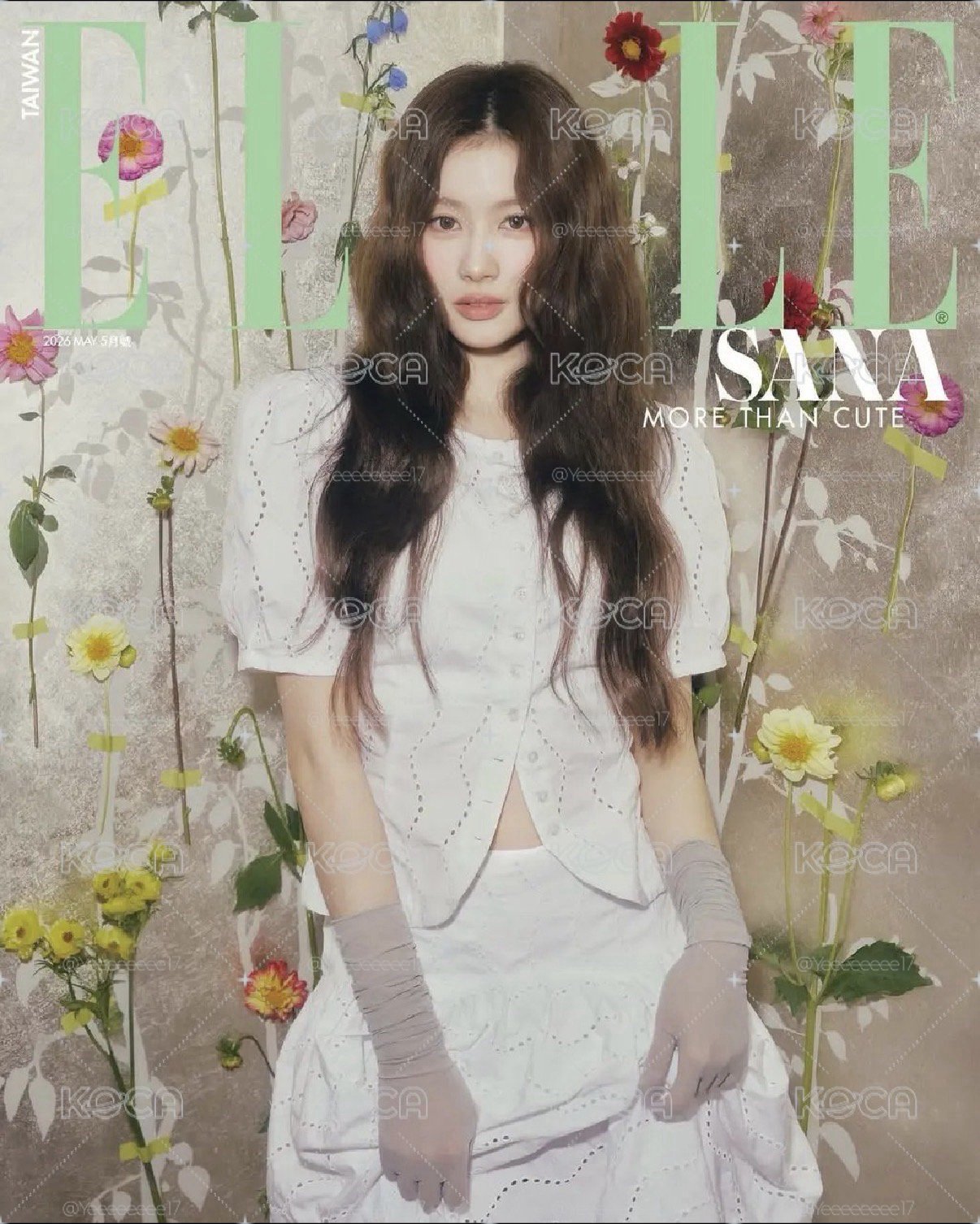 TWICE Elle 紗雜誌