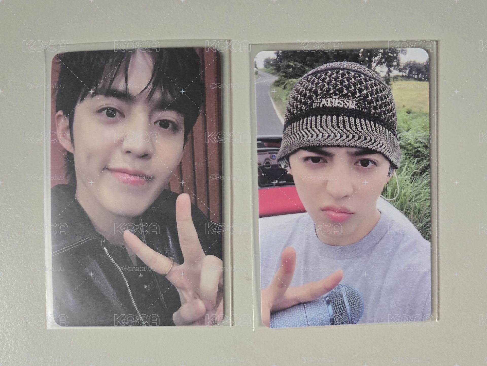 seventeen C×M 奎小卡，教保文庫小卡，25’克拉島外套卡一套，哲奎DOUBLE UP入場卡場限卡 