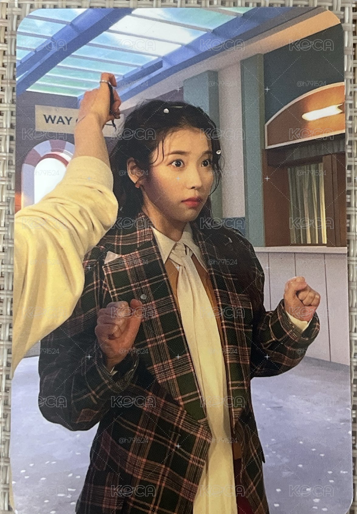 IU 李知恩 Lilac專輯 簽售卡